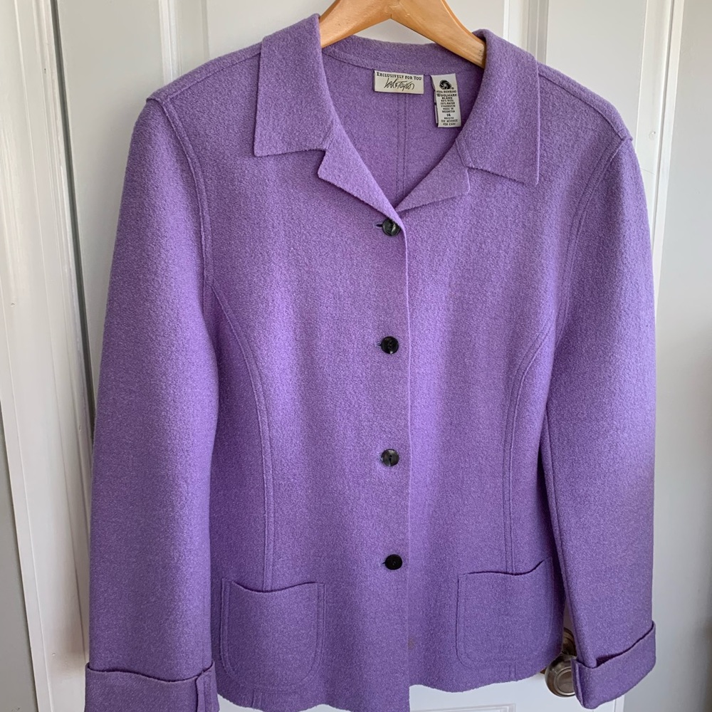 Lord & Taylor Wool Blend Jacket